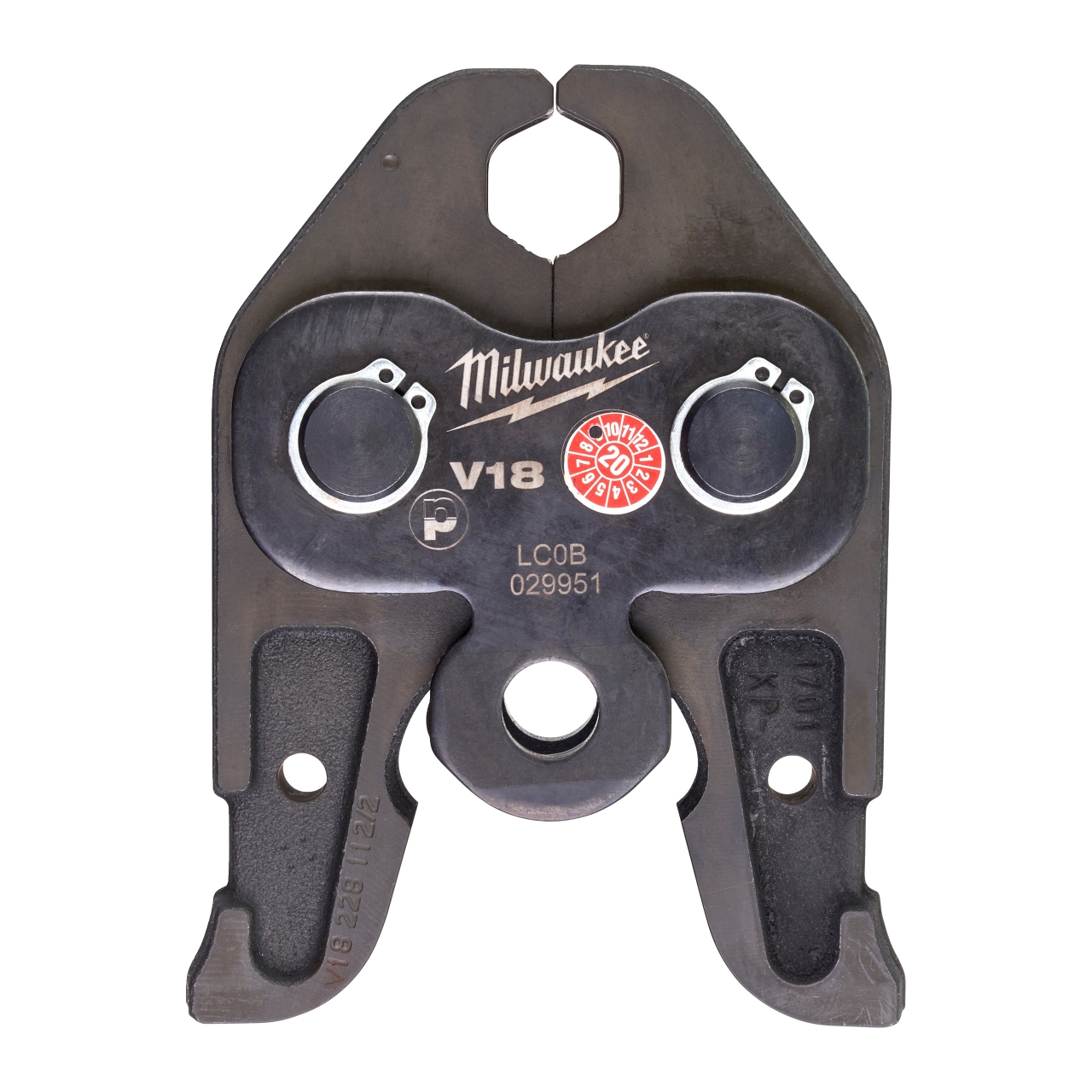 MILWAUKEE Nennweite V18 für 18 V Presswerkzeug Pressbacke J18-V18