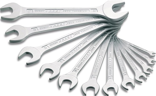 HAZET Doppelmaulschlüsselsatz 450N 12-tlg.SW Spezialstahl HAZET HAZET Doppelmaulschlüsselsatz 450N 12-tlg.SW Spezialstahl HAZET