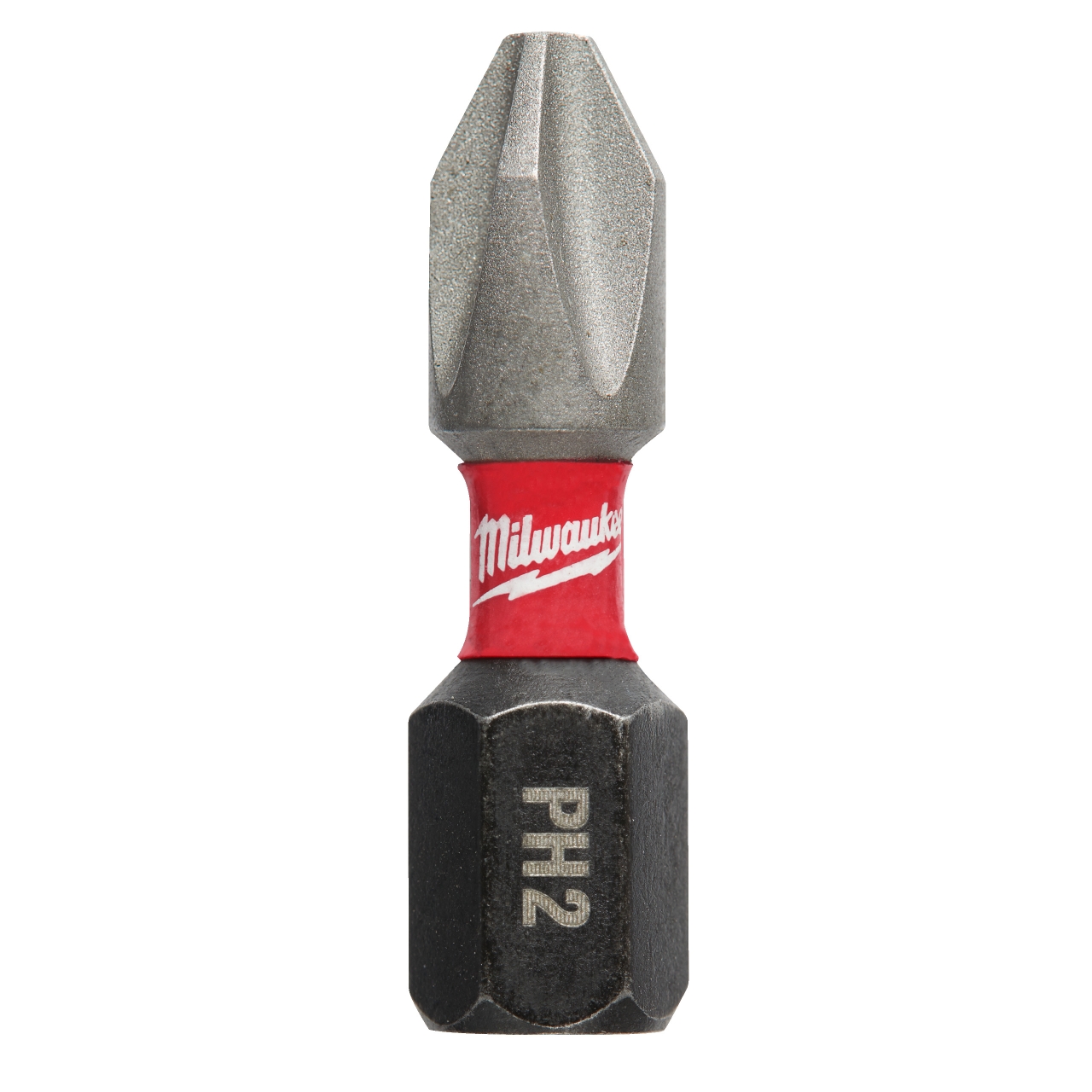 MILWAUKEE PH2 / 25 mm Schrauberbit SHOCKWAVE