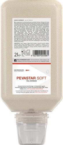 PAUL VOORMANN Handreinigung PEVASTAR SOFT 2l silikon- u.lösemittelfrei Softflasche