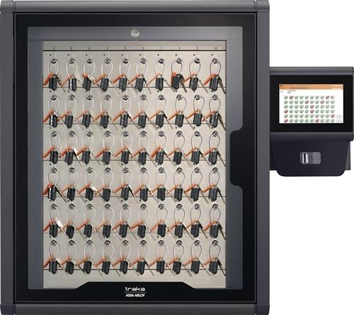 Elektr. Schlüsselschrank S-Touch-Pro-60L H640xB846xT160mm Drehriegelschloss