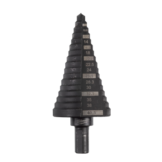 MILWAUKEE 6 bis 40,5 mm, 1,5-3 mm Stufen Stufenbohrer