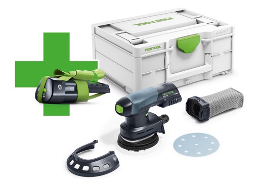 FESTOOL Akku-Exzenterschleifer ETSC 125-Basic-ERGO, 577030
