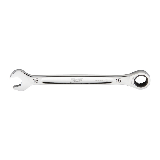MILWAUKEE 15 mm MAX BITE Ratschen-Ringmaulschlüssel
