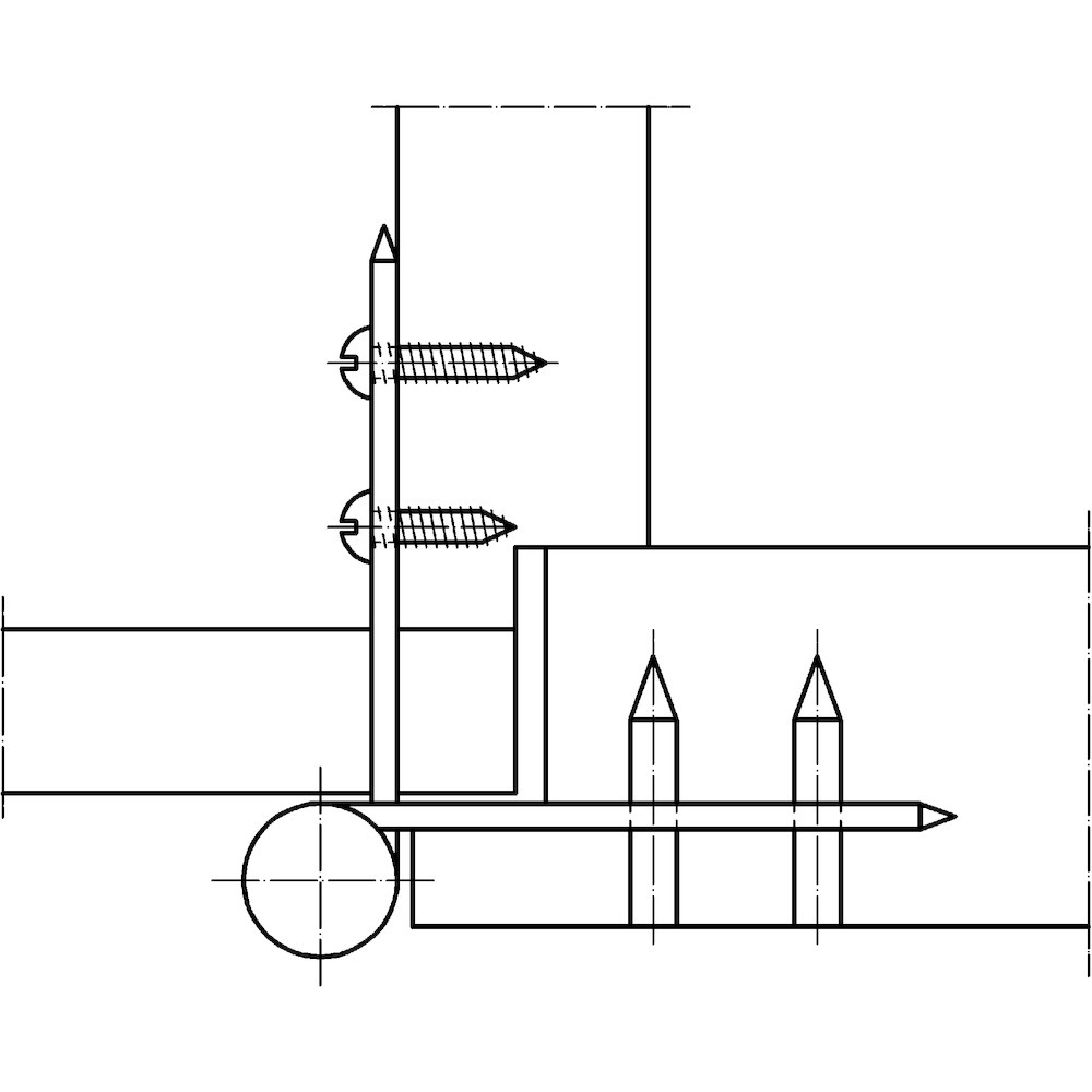 SIMONSWERK Einstemmband für Türen G 1/140