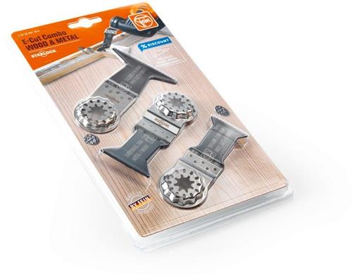 FEIN Sägeblatt E-Cut Set SL Combo 3-tlg.Starlock FEIN