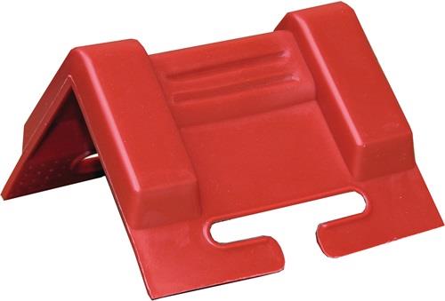 PROMAT Kantenschutzwinkel Schenkel-L.95x95mm rot m.Schlitz 10 St./Set PROMAT