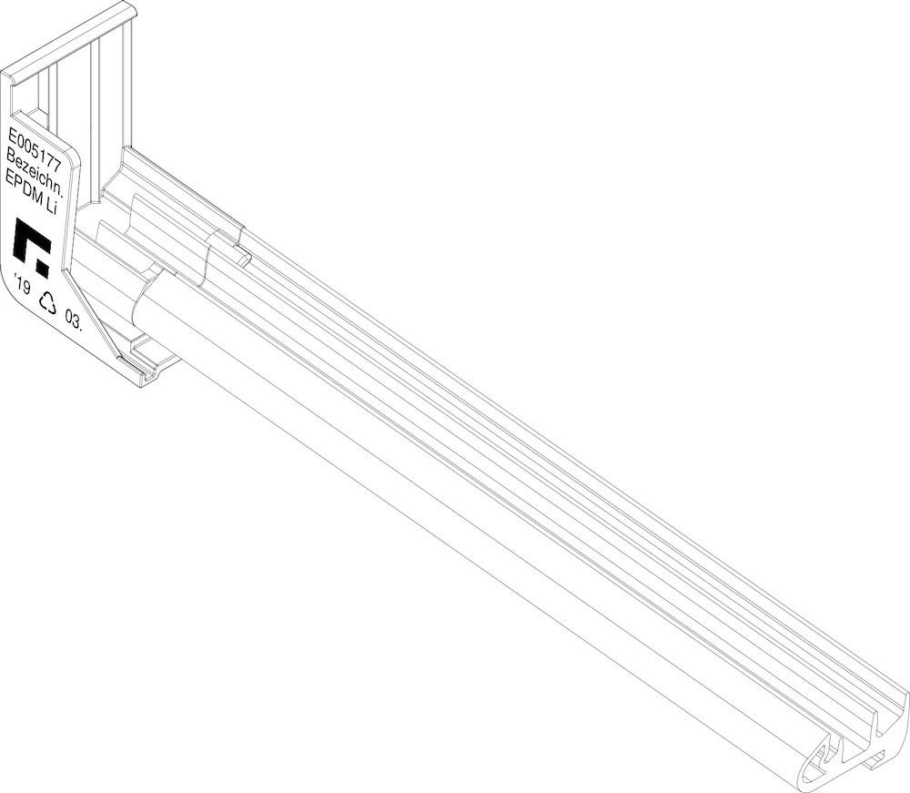 GUTMANN Dichtset BF-Z 40, 360 mm, EPDM