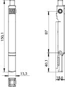 WINKHAUS Öffnungsbegrenzer OBV SGB, Stahl, WINKHAUS Öffnungsbegrenzer OBV SGB, Stahl,