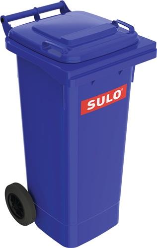 SULO Müllgroßbehälter 80l HDPE blau fahrbar,n.EN 840 SULO