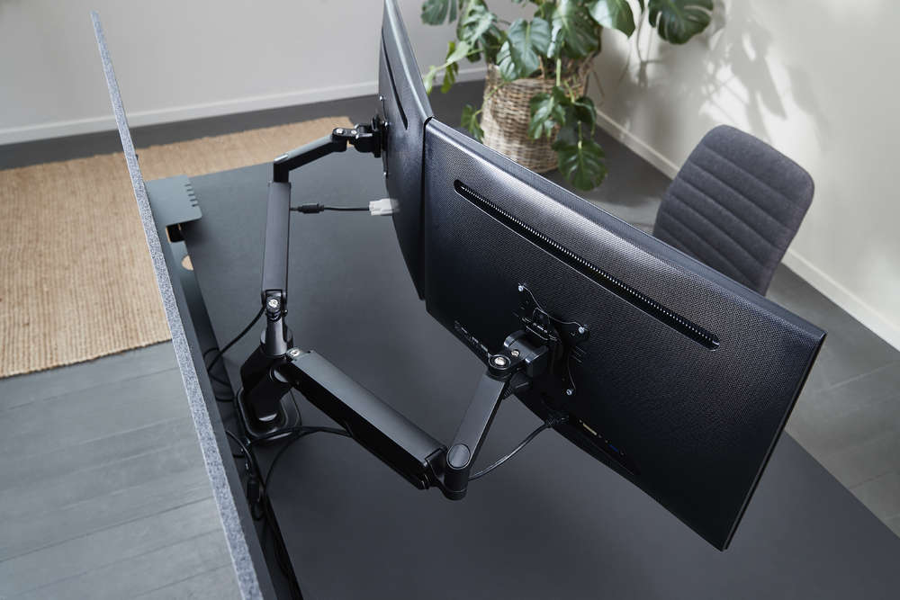 Veyhl Bildschirmhalter mit Gasdruckdämpfer