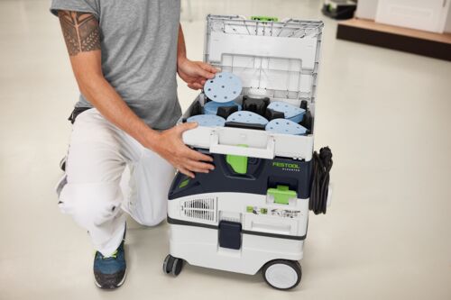 FESTOOL Schleifmittel-Systainer³ Granat D125 GR SYS 578193