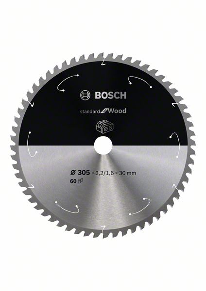 BOSCH Kreissägeblatt Multimaterial, 305 x 2,2 / 1,6 x 30 mm, 60 Zähne
