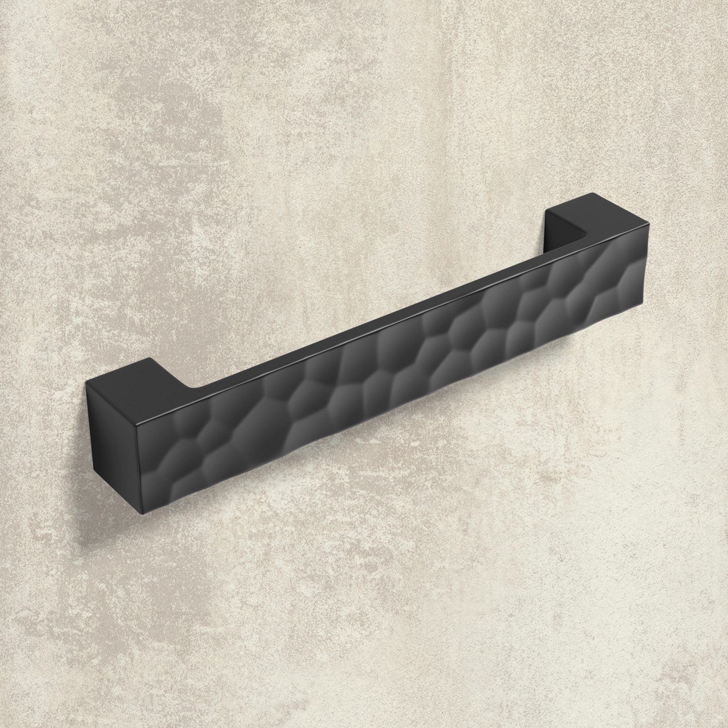 HETTICH Griff Solda, •–• 160, L 180 mm, B 29 mm, H 26 mm, Schwarz matt, 9269741 HETTICH Griff Solda, •–• 160, L 180 mm, B 29 mm, H 26 mm, Schwarz matt, 9269741