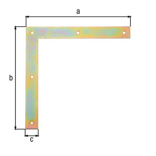 GAH Tor-Winkel B.30mm L.250x250mm STA galv.verz.d.pass.GAH GAH Tor-Winkel B.30mm L.250x250mm STA galv.verz.d.pass.GAH