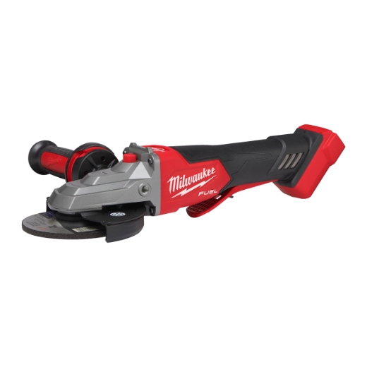 MILWAUKEE FUEL™ Akku-Flachkopf-Sicherheits-Winkelschleifer M18FSAGF125XPDB-0X