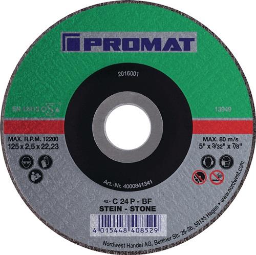 PROMAT Trennscheibe STE D230x3mm ger.STE Bohr.22,23mm PROMAT