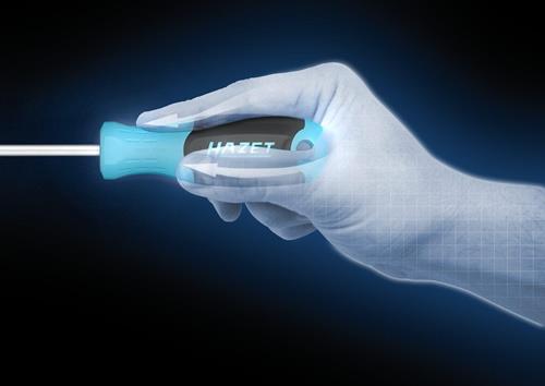 HAZET Feinmechanikerschraubendrehersatz 811EL/7 7-tlg.Kreuzschlitz PH Schlitz HAZET