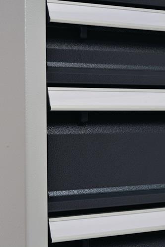 BEDRUNKA+HIRTH Schubladenschrank H1019xB705xT736mm lichtgrau/grau 6 Schubl.Voll.Bedrunka BEDRUNKA+HIRTH Schubladenschrank H1019xB705xT736mm lichtgrau/grau 6 Schubl.Voll.Bedrunka