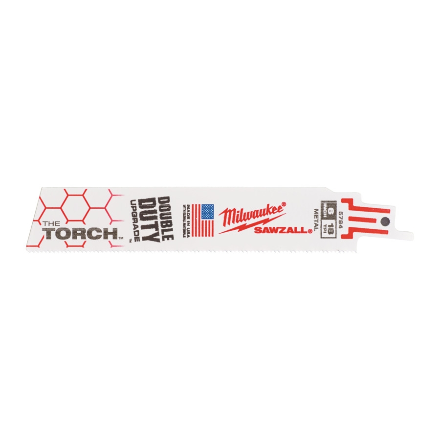 MILWAUKEE 150 x 1,4 mm (18 TPI) Säbelsägeblatt Metall THE TORCH