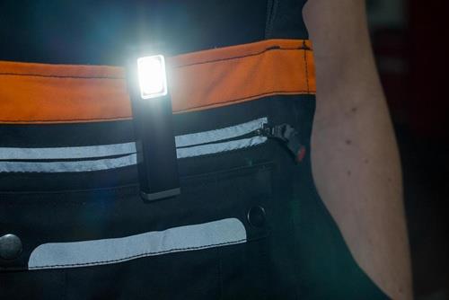 ANSMANN LED-Akkuhandleuchte 3,7V 600 mAh 50cm 130-550 lm Ladezeit ca.2,5 h ANSMANN