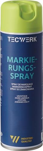 TECWERK Markierungsspray leuchtgelb 500ml Spraydose TECWERK