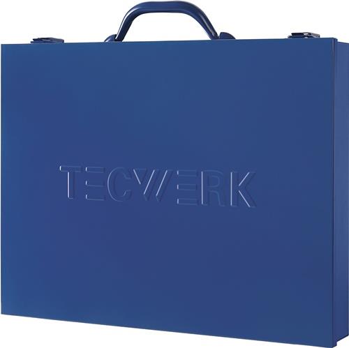 TECWERK Sortimentskasten B438xT342xH70mm 23 Fächer blau blau TECWERK