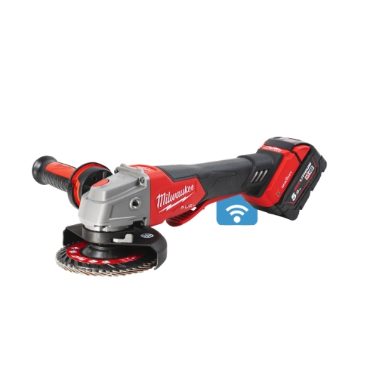 MILWAUKEE ONEKEY™ Akku-Sicherheits-Winkelschleifer M18ONEFSAG125XPDB-502X