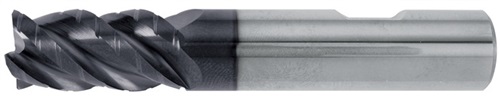 PROMAT Schaftfräser DIN 6527L Typ NF-UNI D.6mm VHM TiAlN 45Grad HB Z.4 lang PROMAT