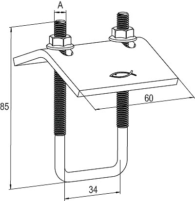 FISCHER Trägerkralle TKR 31