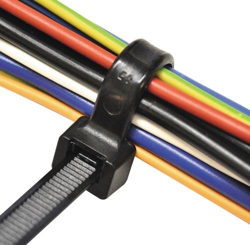 SAPI SELCO Kabelbinder SEL.FIT L.140mm B.3,5mm PA 6.6 schwarz 100St./Btl.SAPISELCO