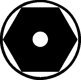 STAHLWILLE Steckschlüsseleinsatz 54 IC 1/2 Zoll Innen-6-kant,m.Zapfen SW 12mm