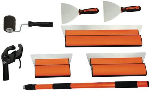 MONDELIN Trockenbauset f.Gipskarton,Spachtelung Maler&Trockenbauer PLUS 9-Teilig MONDELIN