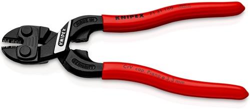 KNIPEX Kompaktbolzenschneider CoBolt® L.160mm Ku.-Überzug ger.3,3mm m.Aussparung