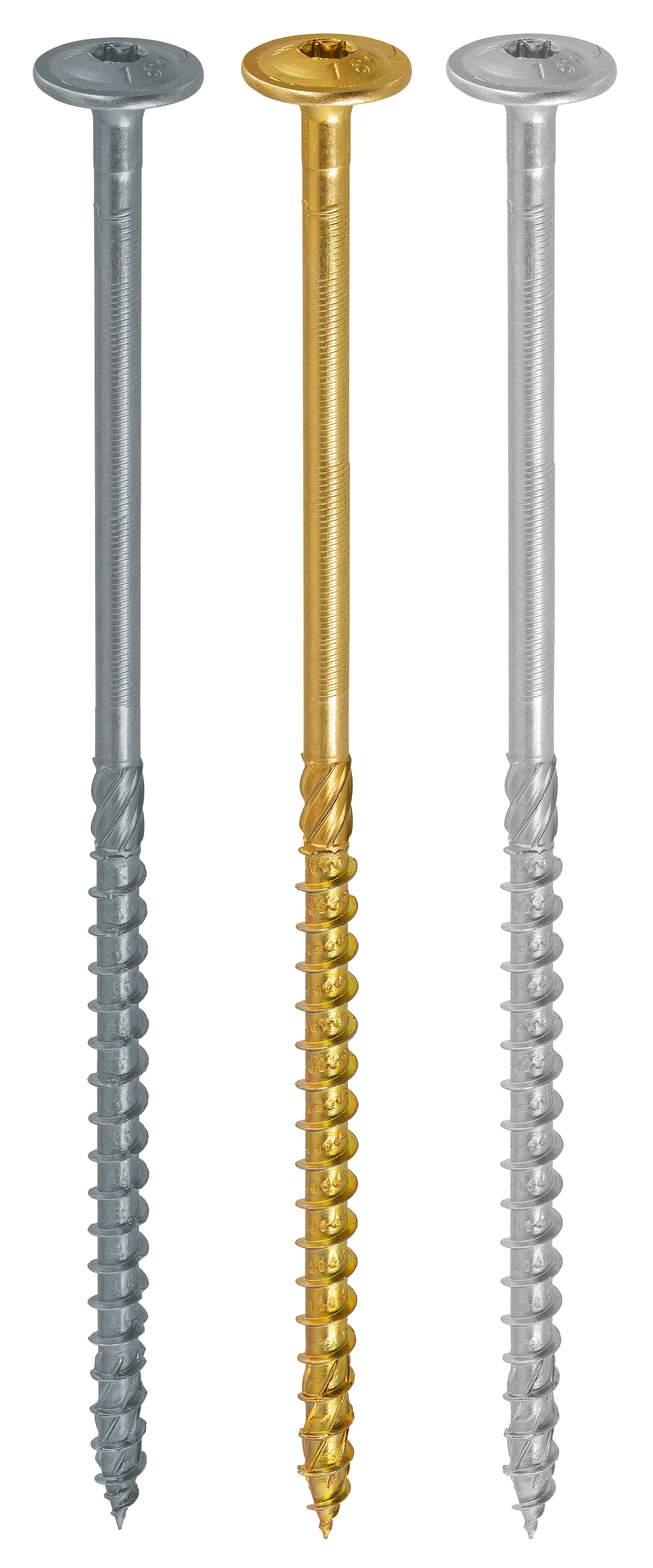 KLIMAS Tellerkopfschrauben 8 x 160, hell verzinkt, ETA Zulassung 18/0817, Torx