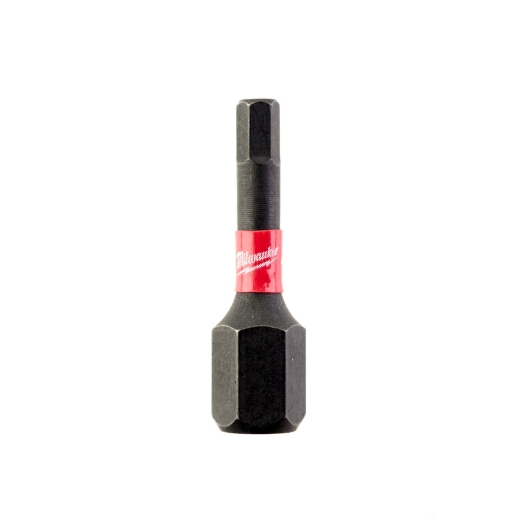 MILWAUKEE Hex 3 / 25 mm Schrauberbit SHOCKWAVE