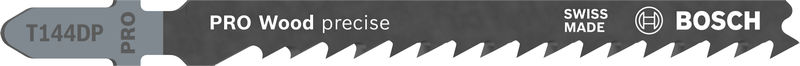 BOSCH Stichsägeblatt T 144 DP Precision for Wood, 25er-Pack