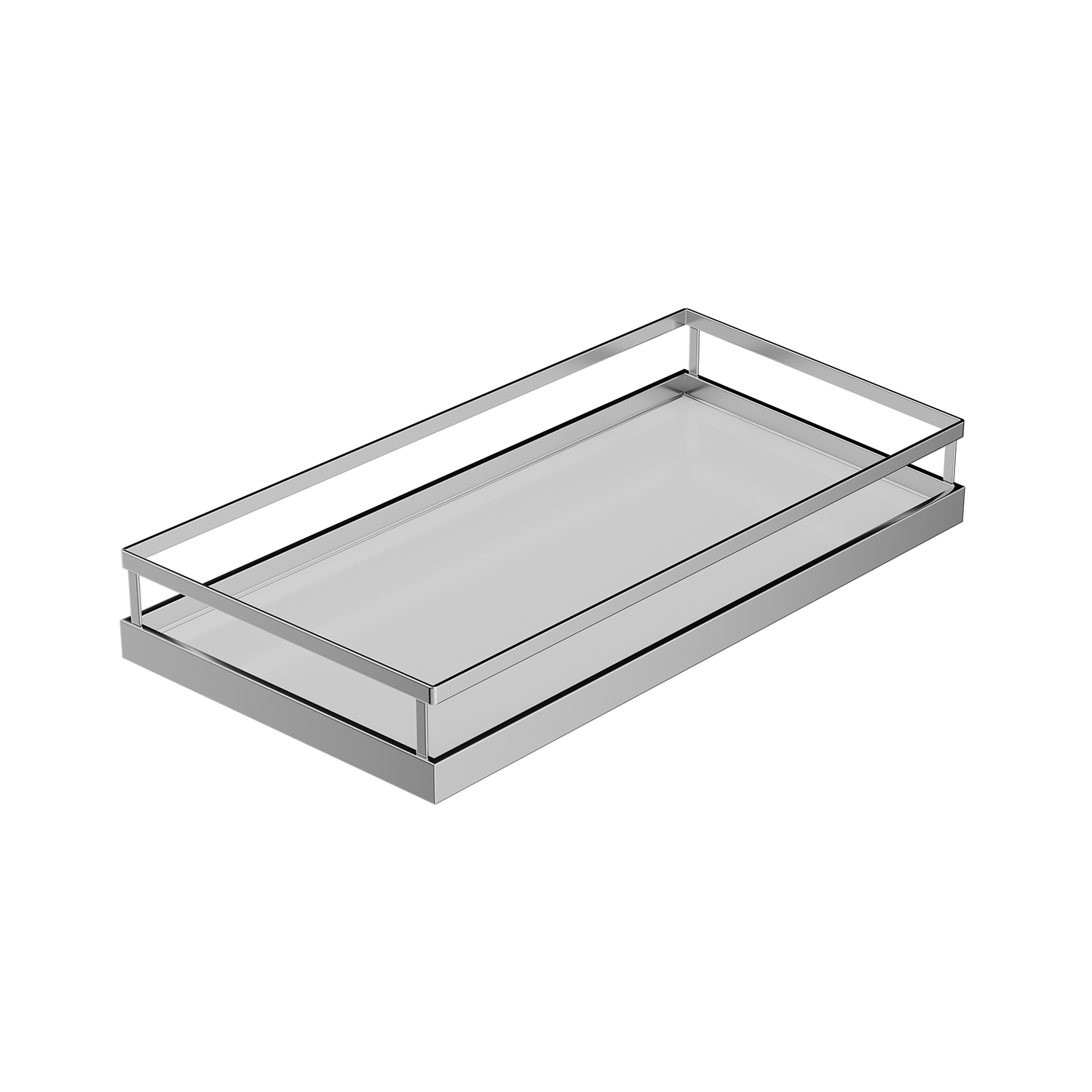 HETTICH Arena STYLE Rutschstopp Einhängetablar Dispensa Duo III, 600 mm, verchromt, 9352805