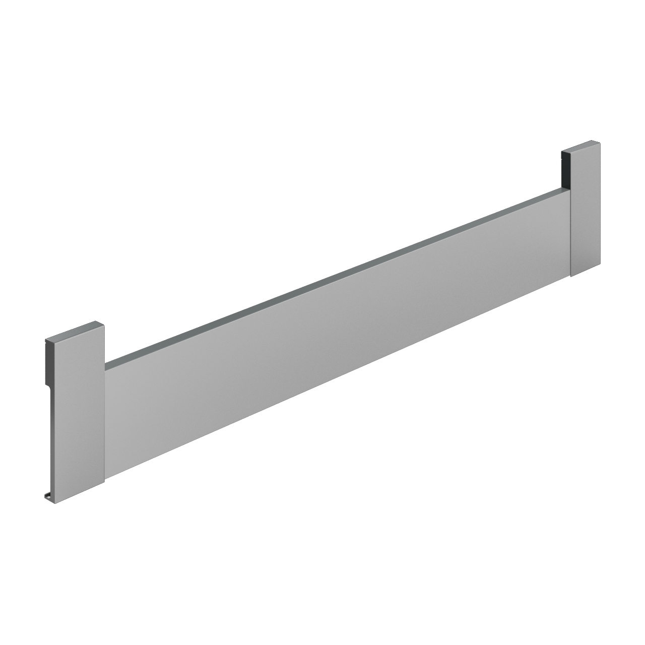 HETTICH Front für Innenschubkasten ArciTech, 126 x 600 mm, silber, 9122826