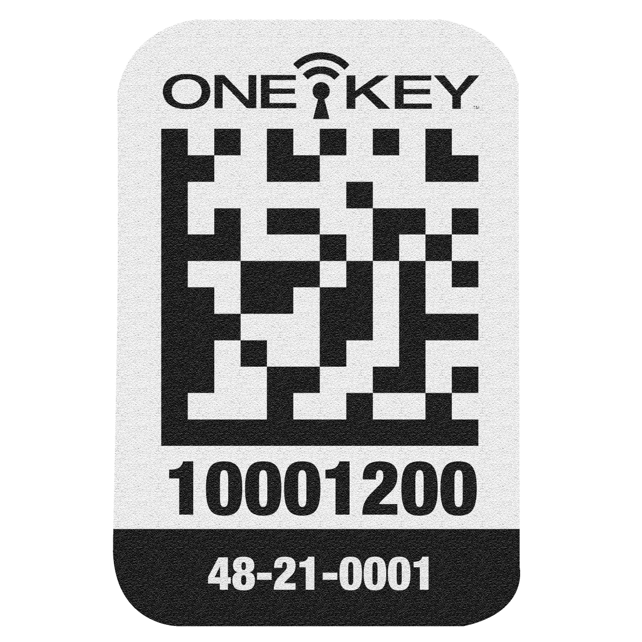 AIDTSP QR-Code Sticker Plastik 200 Stück klein AIDTSP