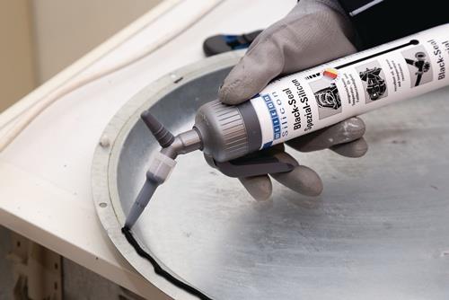 WEICON Spezialsilikon Black-Seal schwarz 310 ml Kartusche WEICON