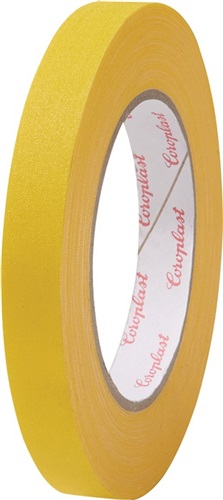 COROPLAST Gewebeklebeband 800 gelb L.25m B.15mm Rl.COROPLAST