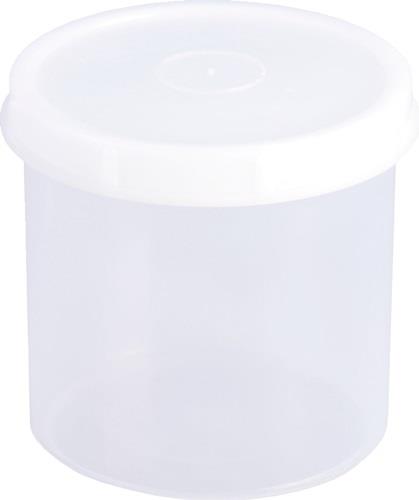 HÜNERSDORFF Dose 500ml m.Schraubdeckel rd.natur H100xD104mm HÜNERSDORFF