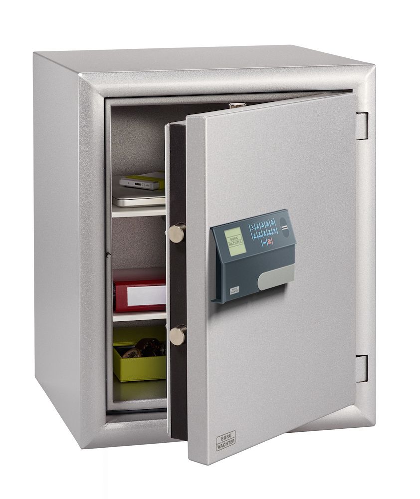 BURG-WÄCHTER Wertschutzschrank, Diplomat MTD 760 E FP, silbergrau beschichtet, 41460