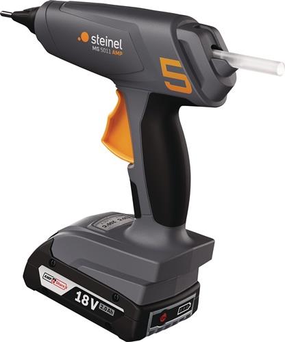 STEINEL Akku-Heißklebepistole MobileGlue 5011 AMP SET 18V 130/200GradC 2 min