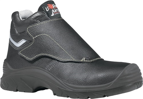 U-POWER Schweißerstiefel Bulls Gr.41 schwarz S3 HRO HI SRC EN20345 Leder U.POWER