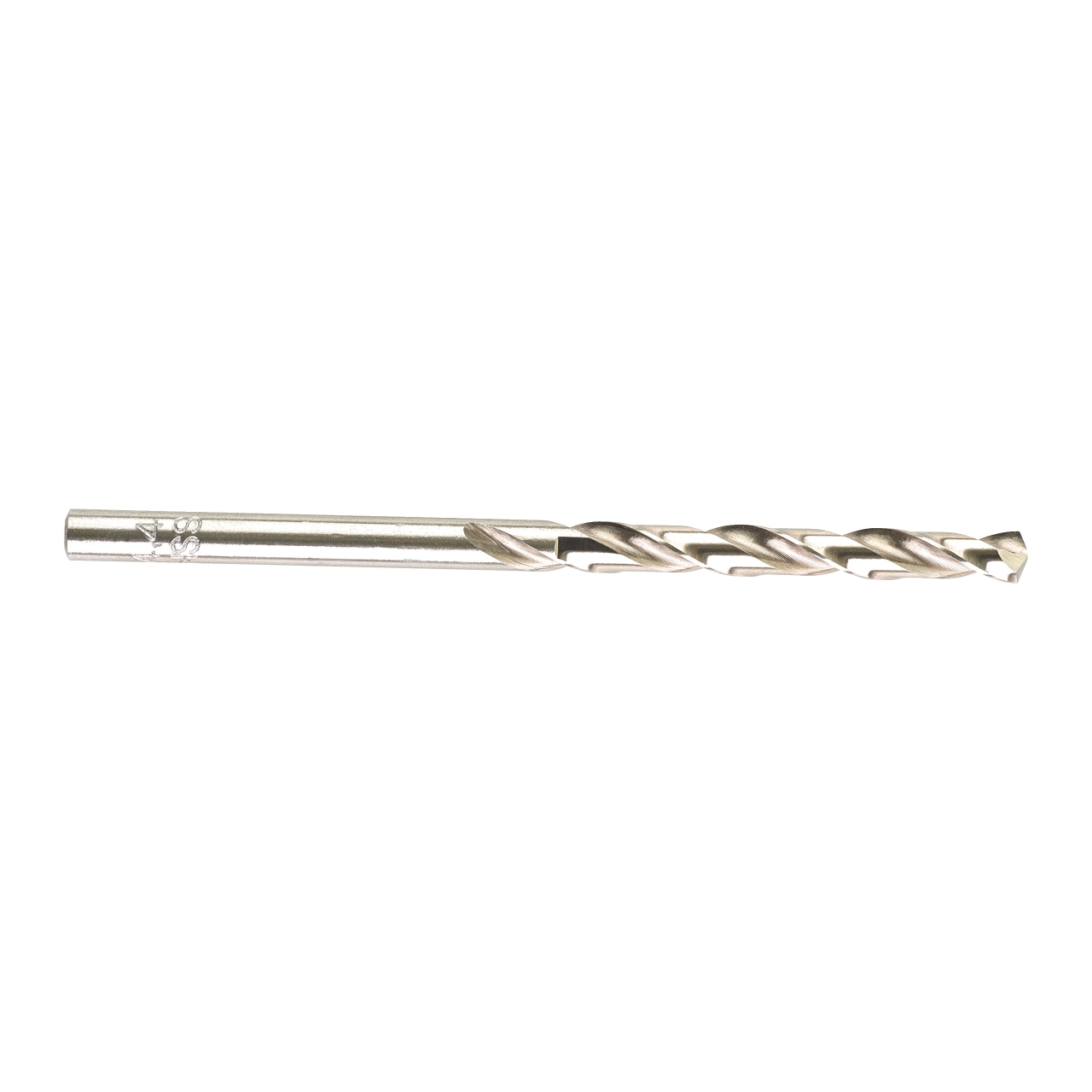 MILWAUKEE 4,4 x 80 mm, HSS-G Metallbohrer HSS-G THUNDERWEB DIN 338 10er Pack