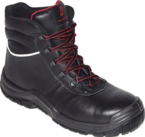 NITRAS Sicherheitsstiefel POWER STEP MID+ Gr.40 schwarz S3 HRO SRC EN20345 Volleder