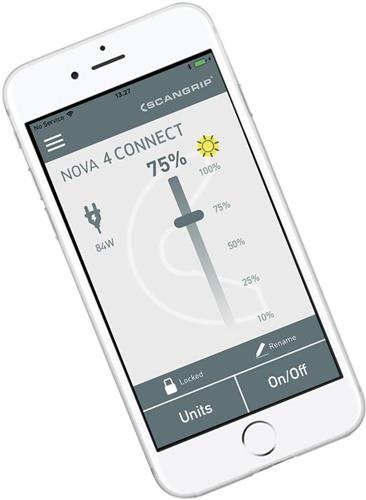 SCANGRIP LED-Strahler NOVA 4 CONNECT 30 W 400-4000 lm IP65 SCANGRIP SCANGRIP LED-Strahler NOVA 4 CONNECT 30 W 400-4000 lm IP65 SCANGRIP