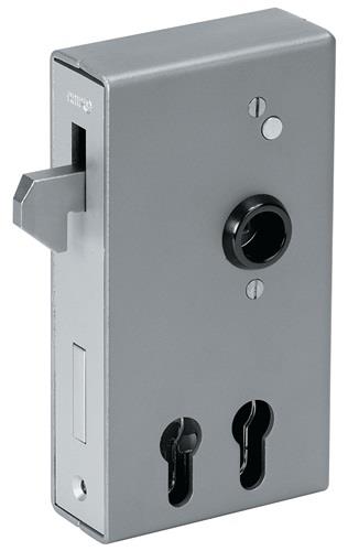 AMF Schiebetorschlosskasten 140SD-40ZW DIN L/R Maß A40xB94,5xC173mm Dornm.30/60mm